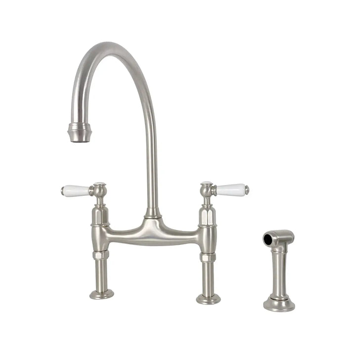 Pendleton Kitchen Mixer with Spray Rinse Perrin &amp; Rowe
