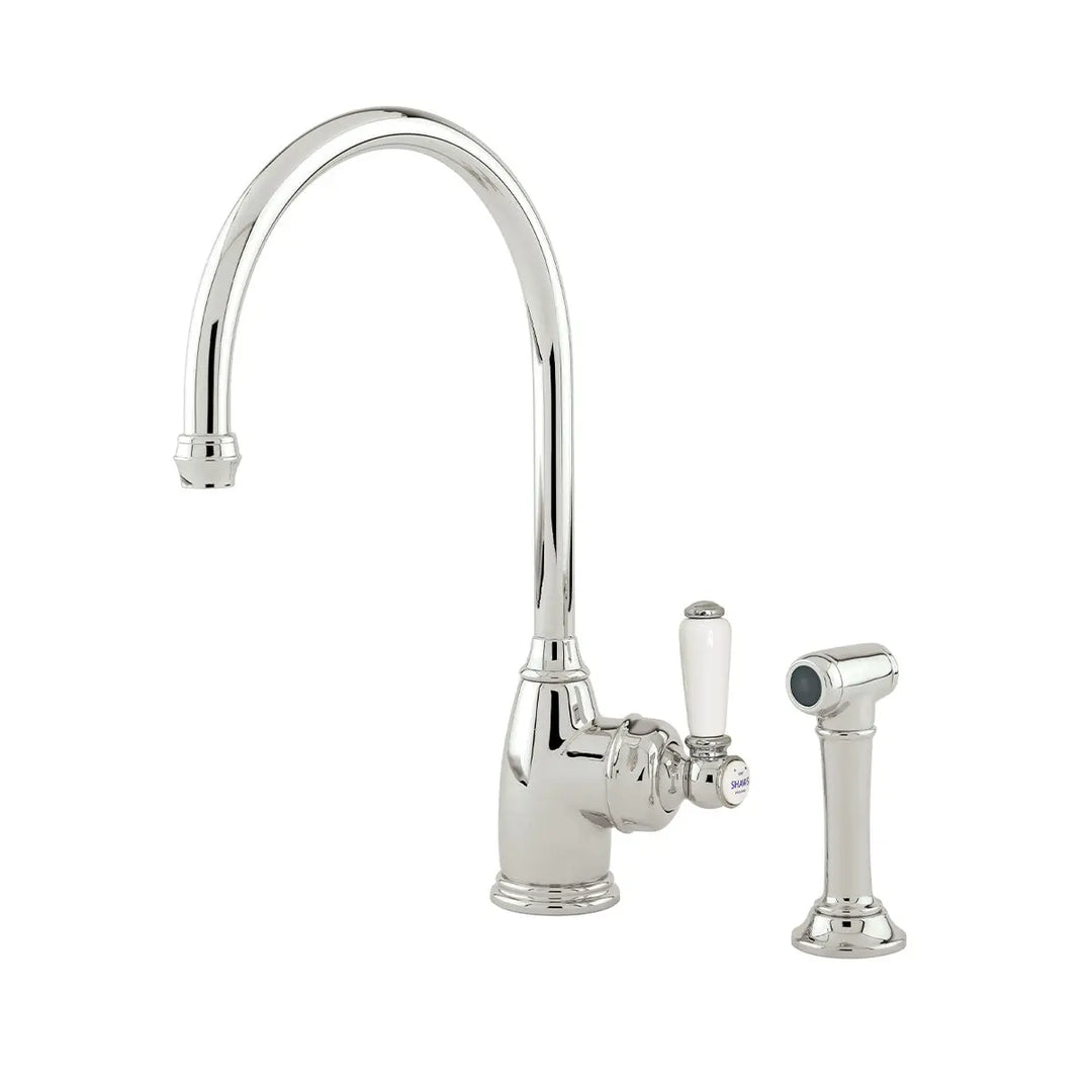Yarrow Kitchen Mixer with Spray Rinse Perrin &amp; Rowe