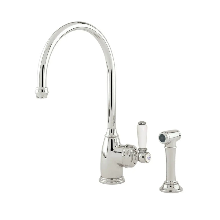 Yarrow Kitchen Mixer with Spray Rinse Perrin &amp; Rowe