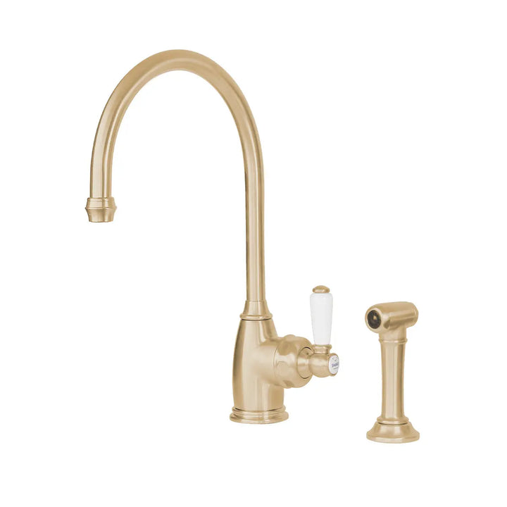 Yarrow Kitchen Mixer with Spray Rinse Perrin &amp; Rowe