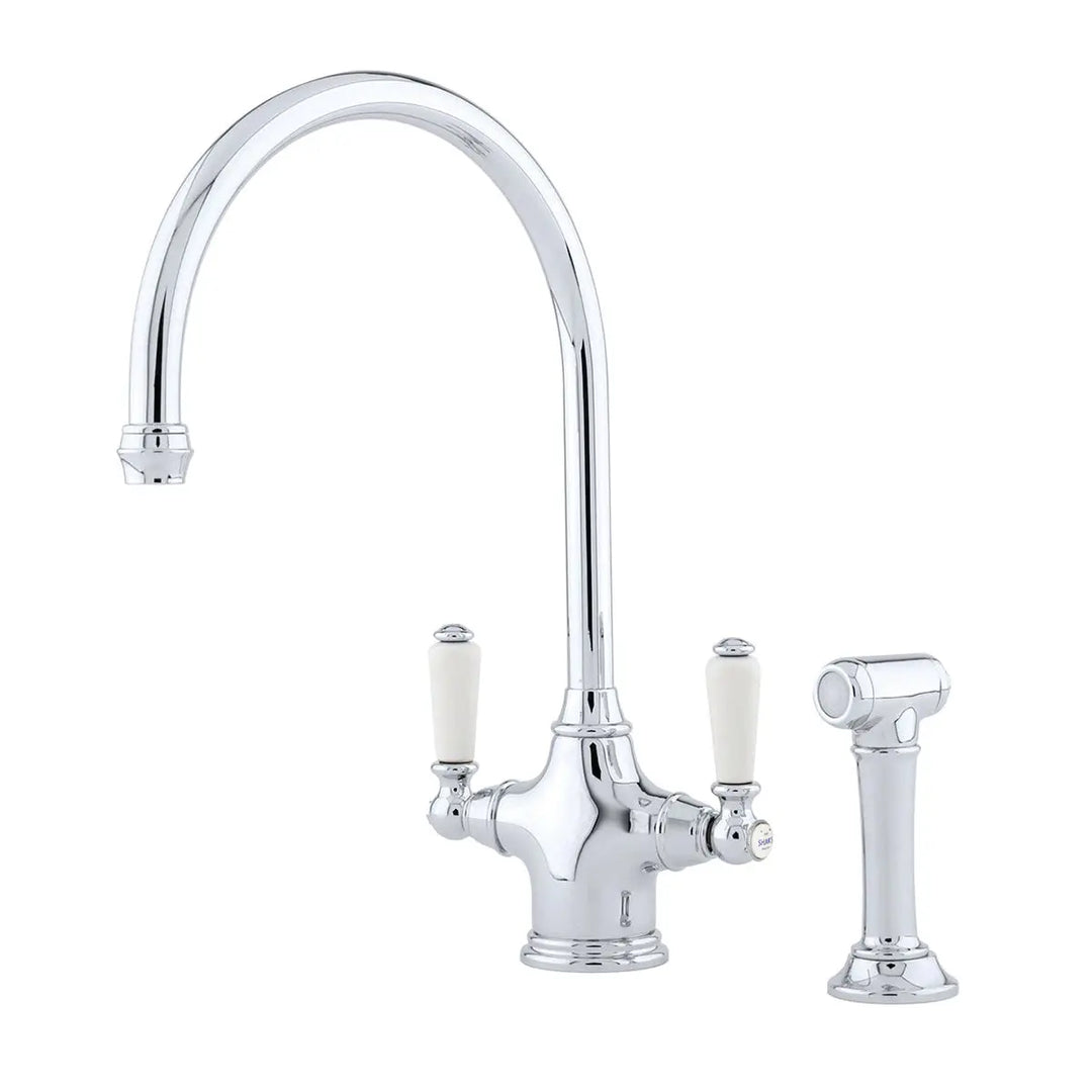 Ribble Kitchen Mixer with Spray Rinse Perrin &amp; Rowe