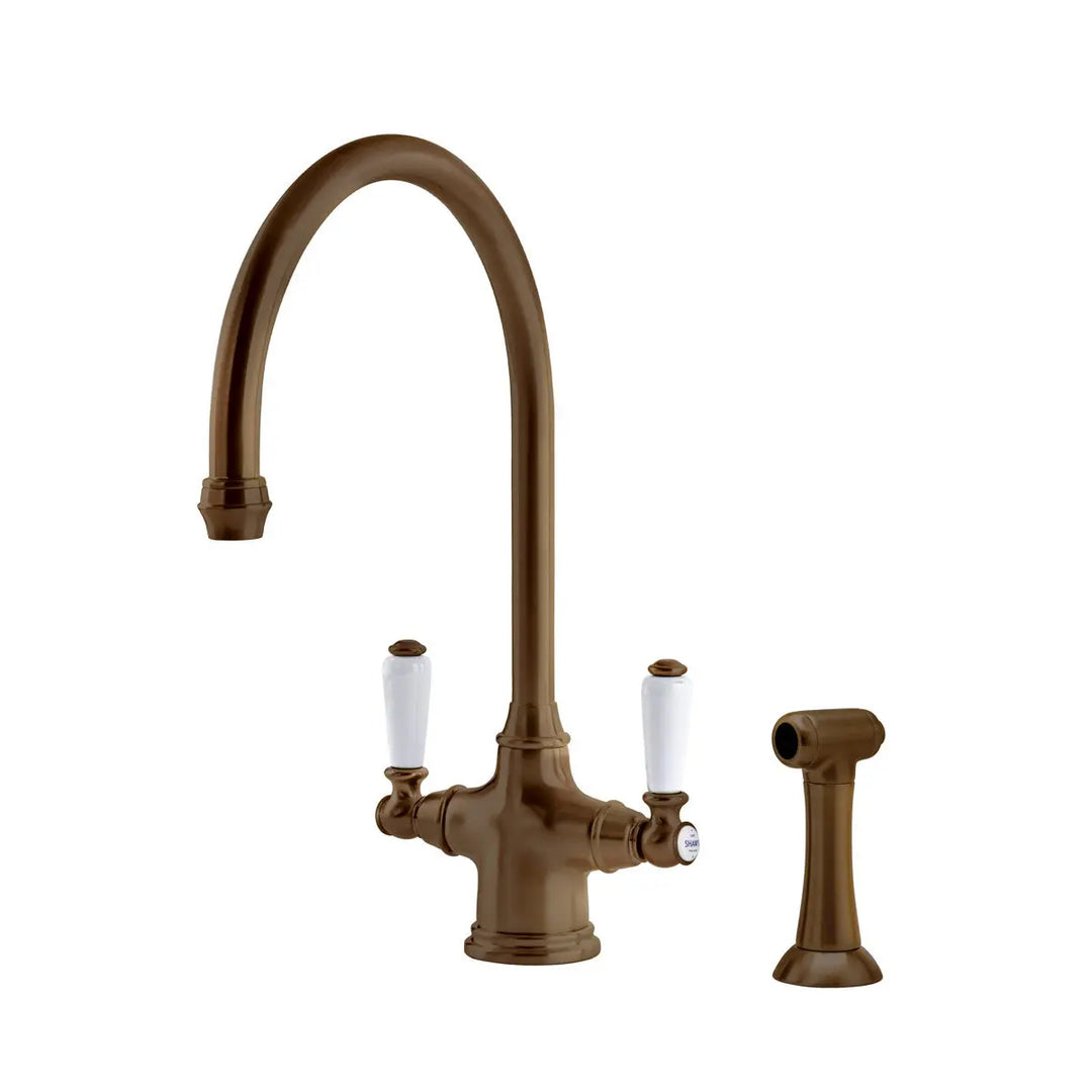 Ribble Kitchen Mixer with Spray Rinse Perrin &amp; Rowe