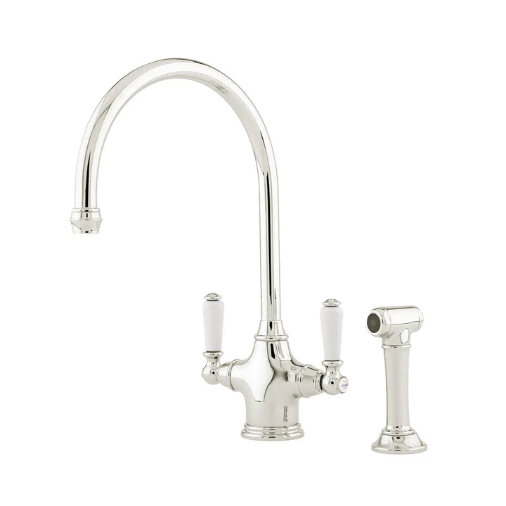 Ribble Kitchen Mixer with Spray Rinse Perrin &amp; Rowe