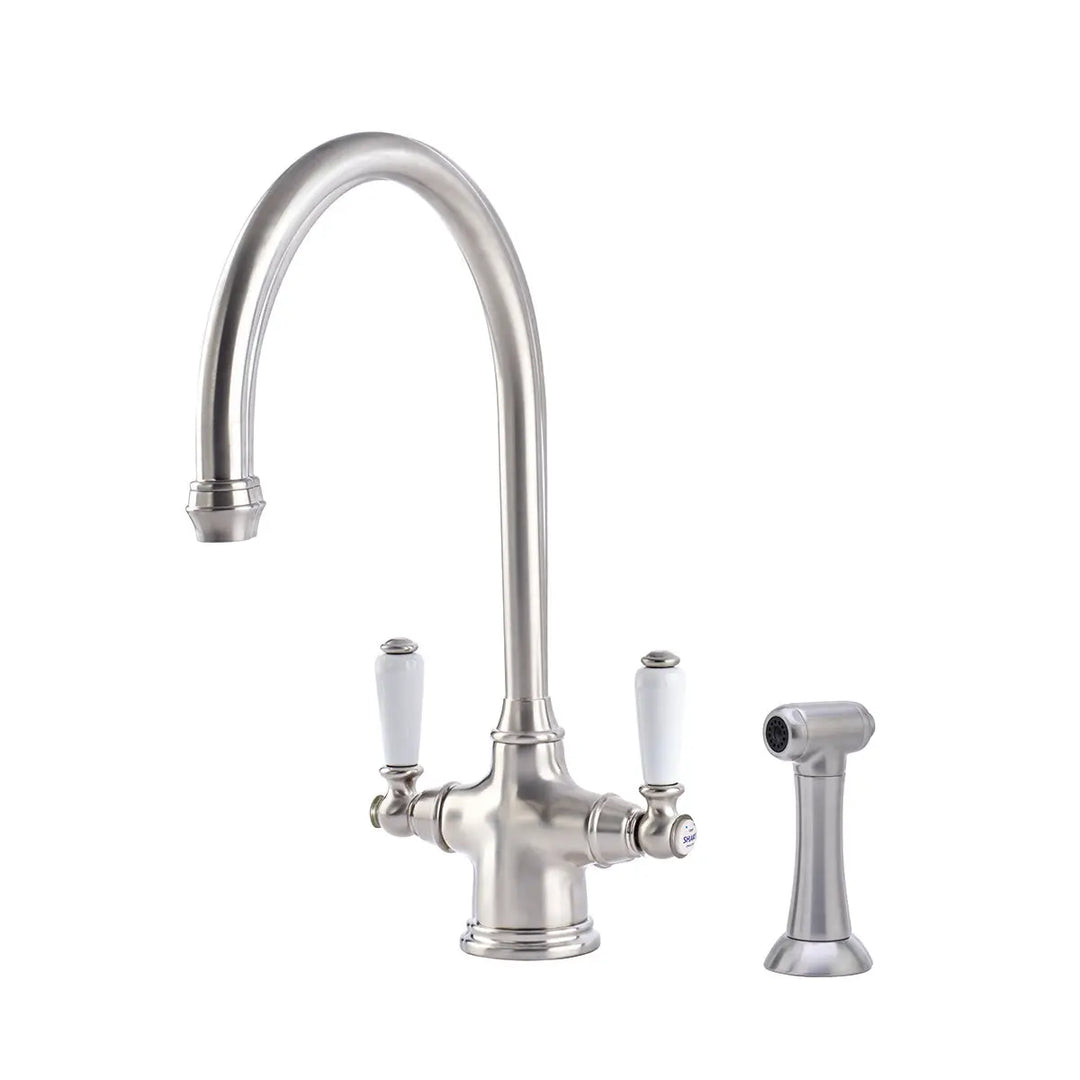Ribble Kitchen Mixer with Spray Rinse Perrin &amp; Rowe