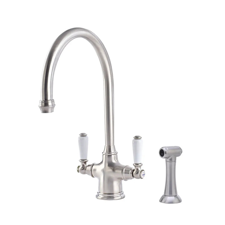 Ribble Kitchen Mixer with Spray Rinse Perrin &amp; Rowe