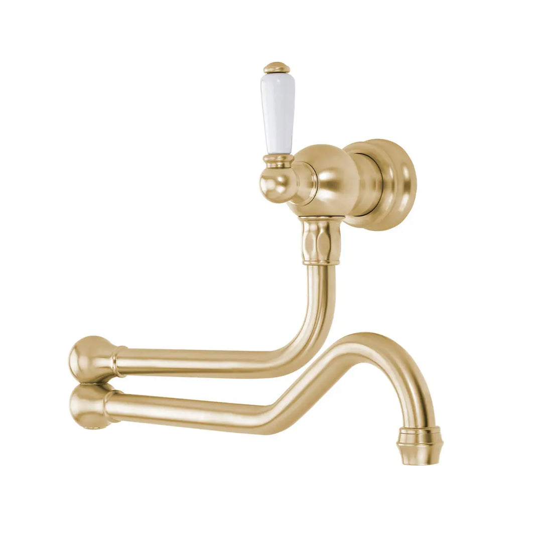 Shaws by Perrin &amp; Rowe Wall Mounted Pot Filler Perrin &amp; Rowe