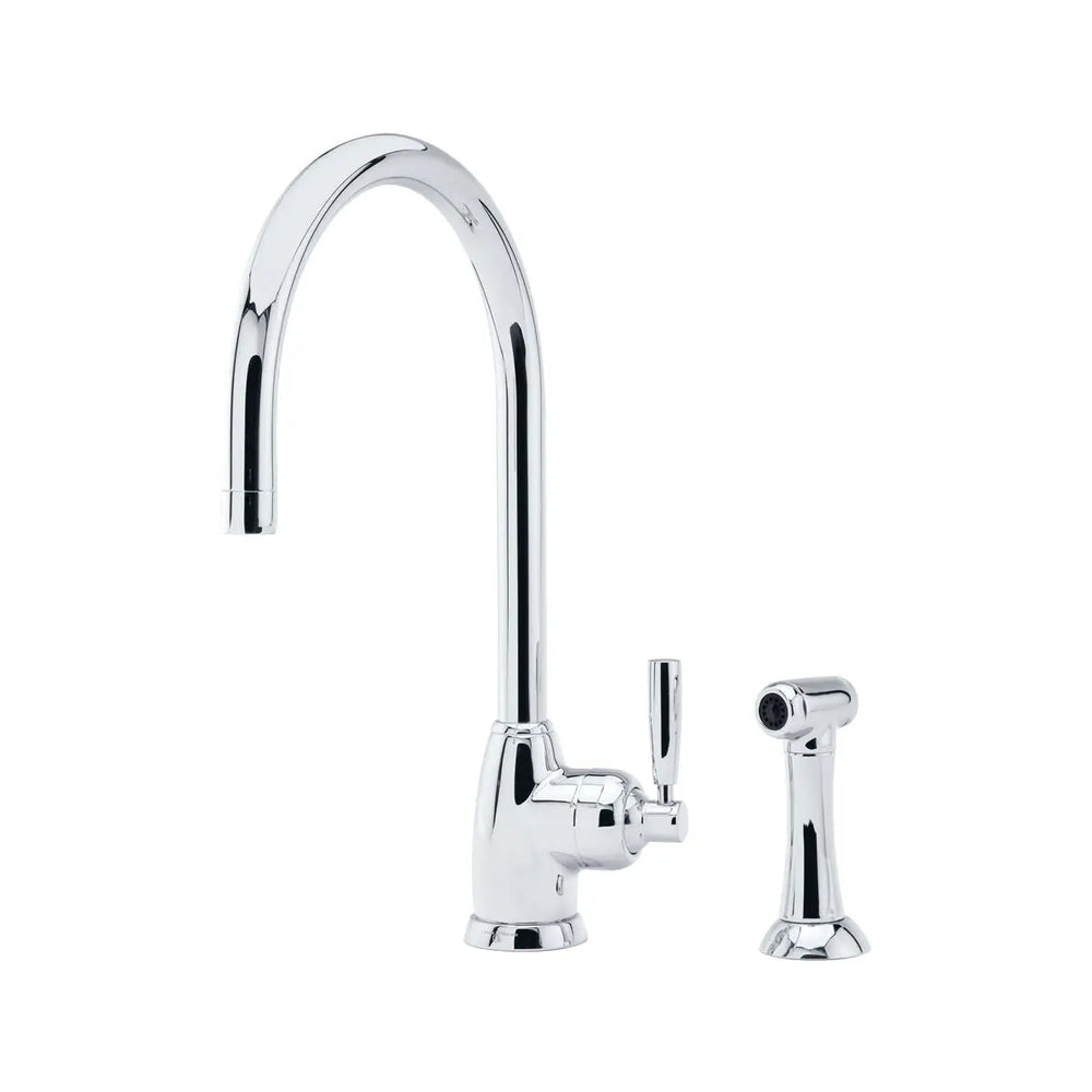 Roeburn Kitchen Mixer with Spray Rinse Perrin & Rowe