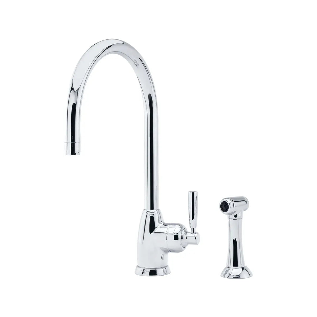 Roeburn Kitchen Mixer with Spray Rinse Perrin &amp; Rowe