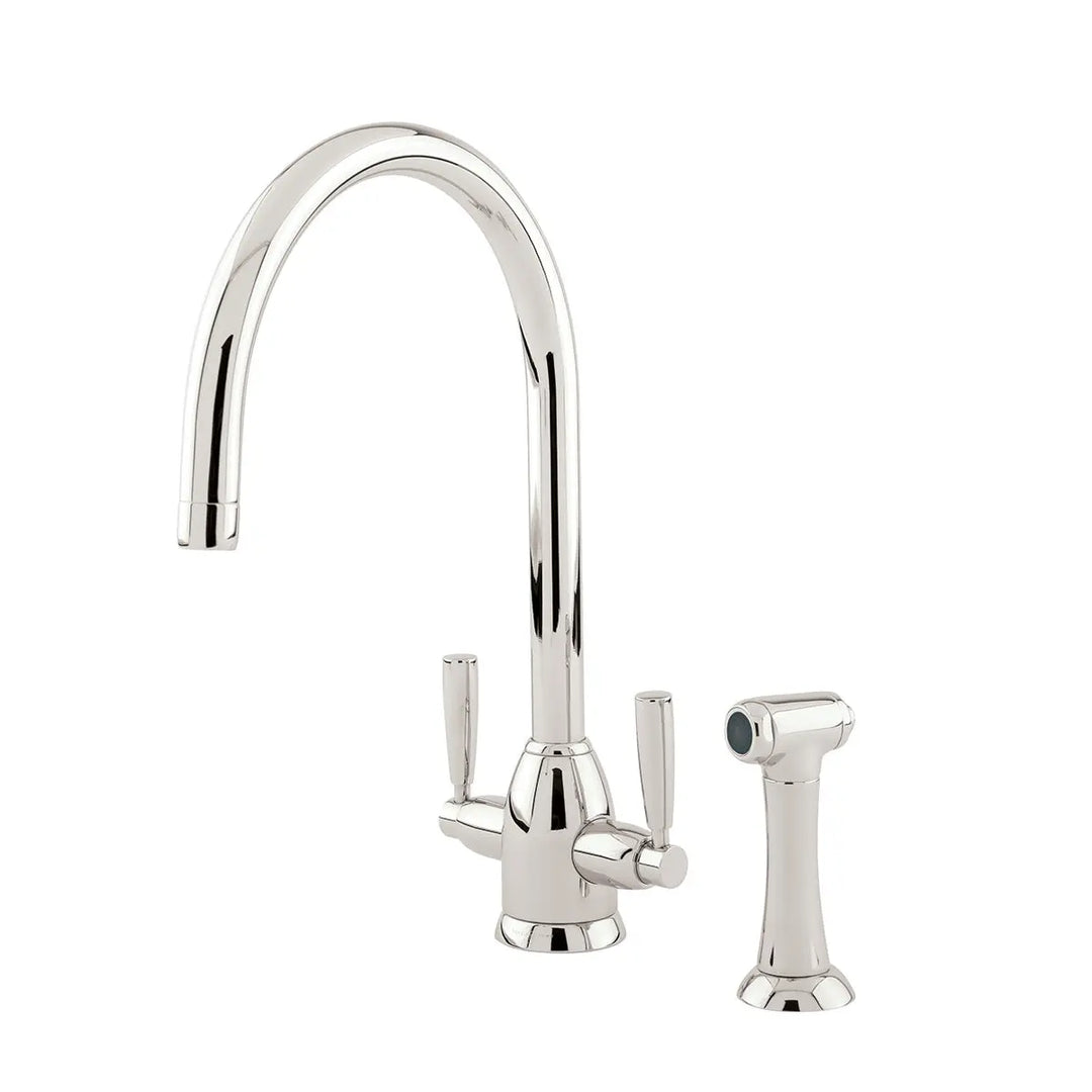 Silverdale Kitchen Mixer with Spray Rinse Perrin &amp; Rowe