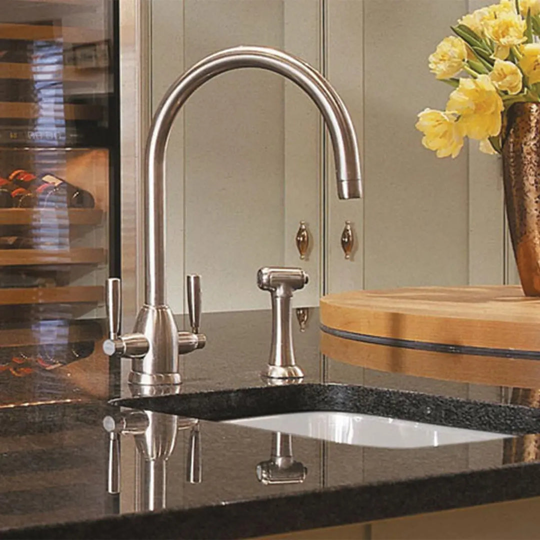 Silverdale Kitchen Mixer with Spray Rinse Perrin & Rowe