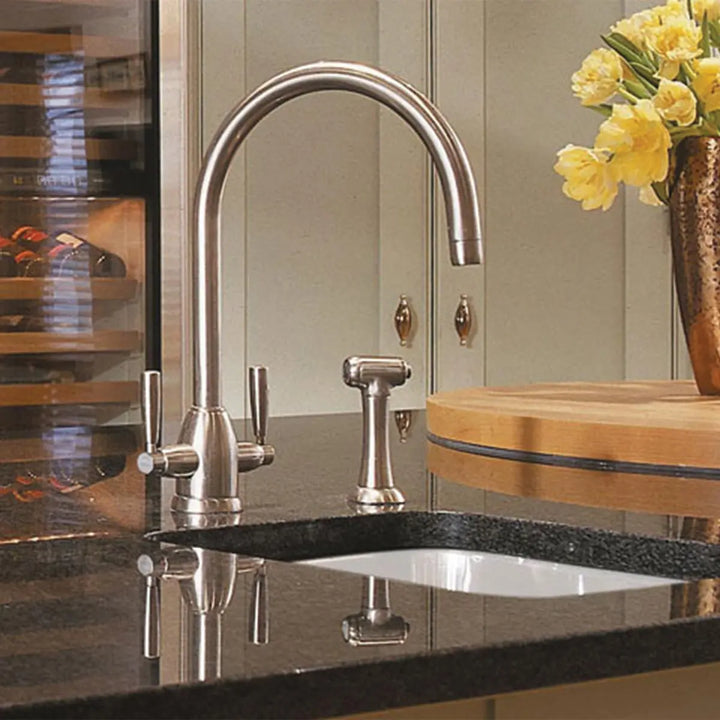 Silverdale Kitchen Mixer with Spray Rinse Perrin &amp; Rowe