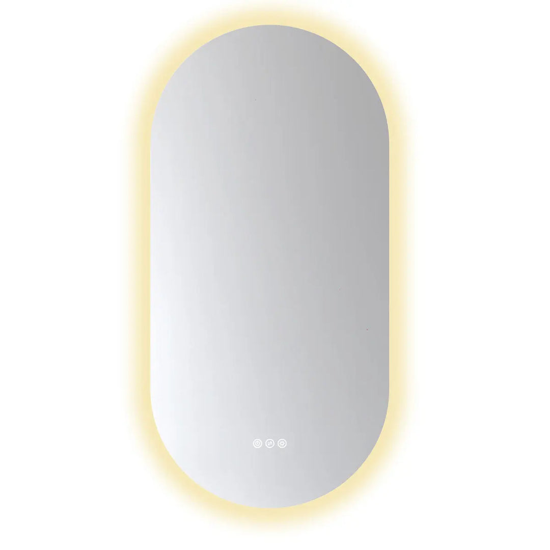 Käpsel – Frameless Led Mirror 500 x 1000mm Radiant Heating