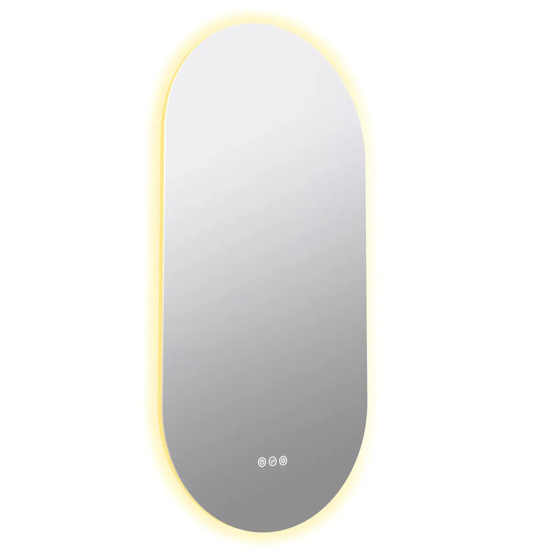 Käpsel – Frameless Led Mirror 500 x 1000mm Radiant Heating