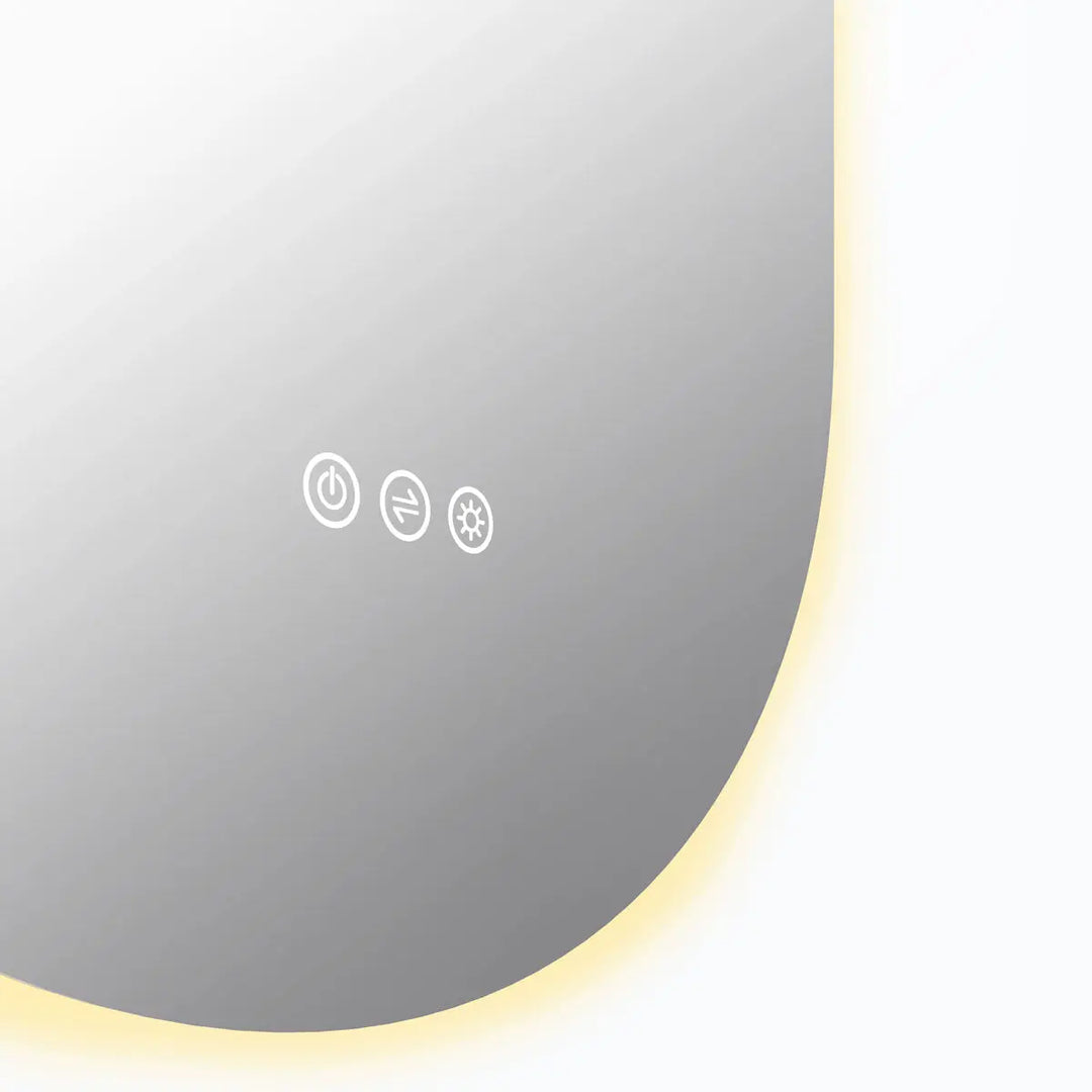 Käpsel – Frameless Led Mirror 500 x 1000mm Radiant Heating
