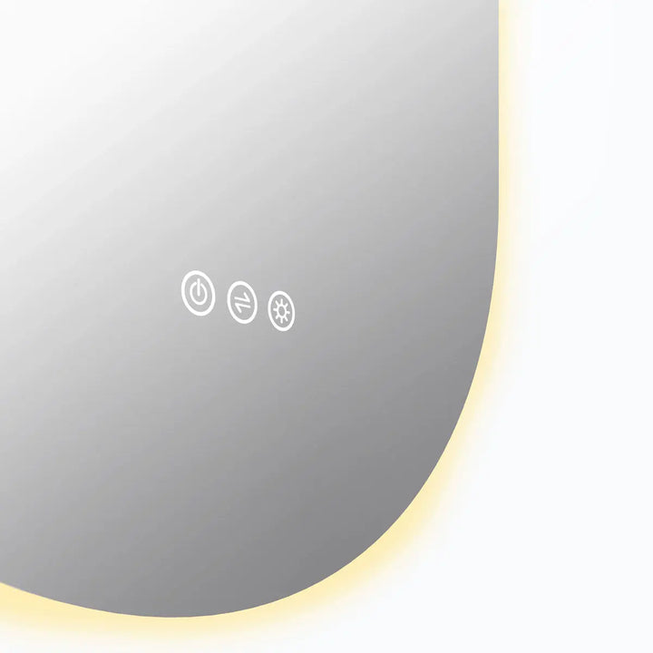 Käpsel – Frameless Led Mirror 500 x 1000mm Radiant Heating