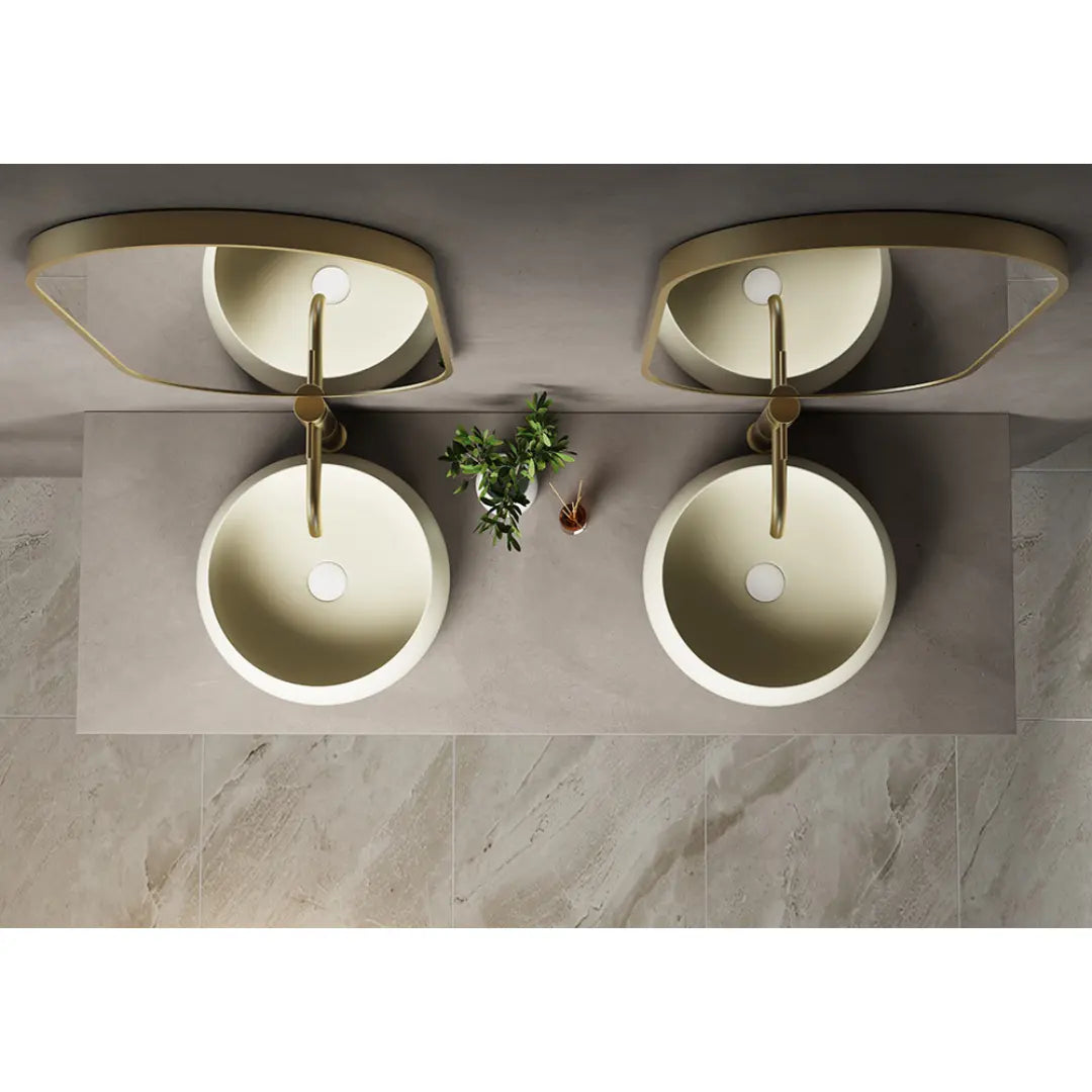 Versilia Ceramic Above Counter Basin - various finishes BNK