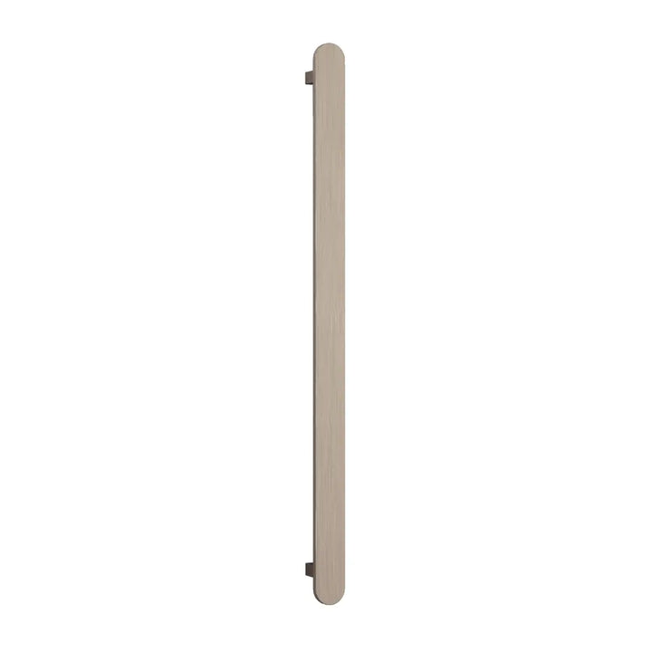 Flat Pill 12V Vertical Single Heated Towel Rail Thermogroup