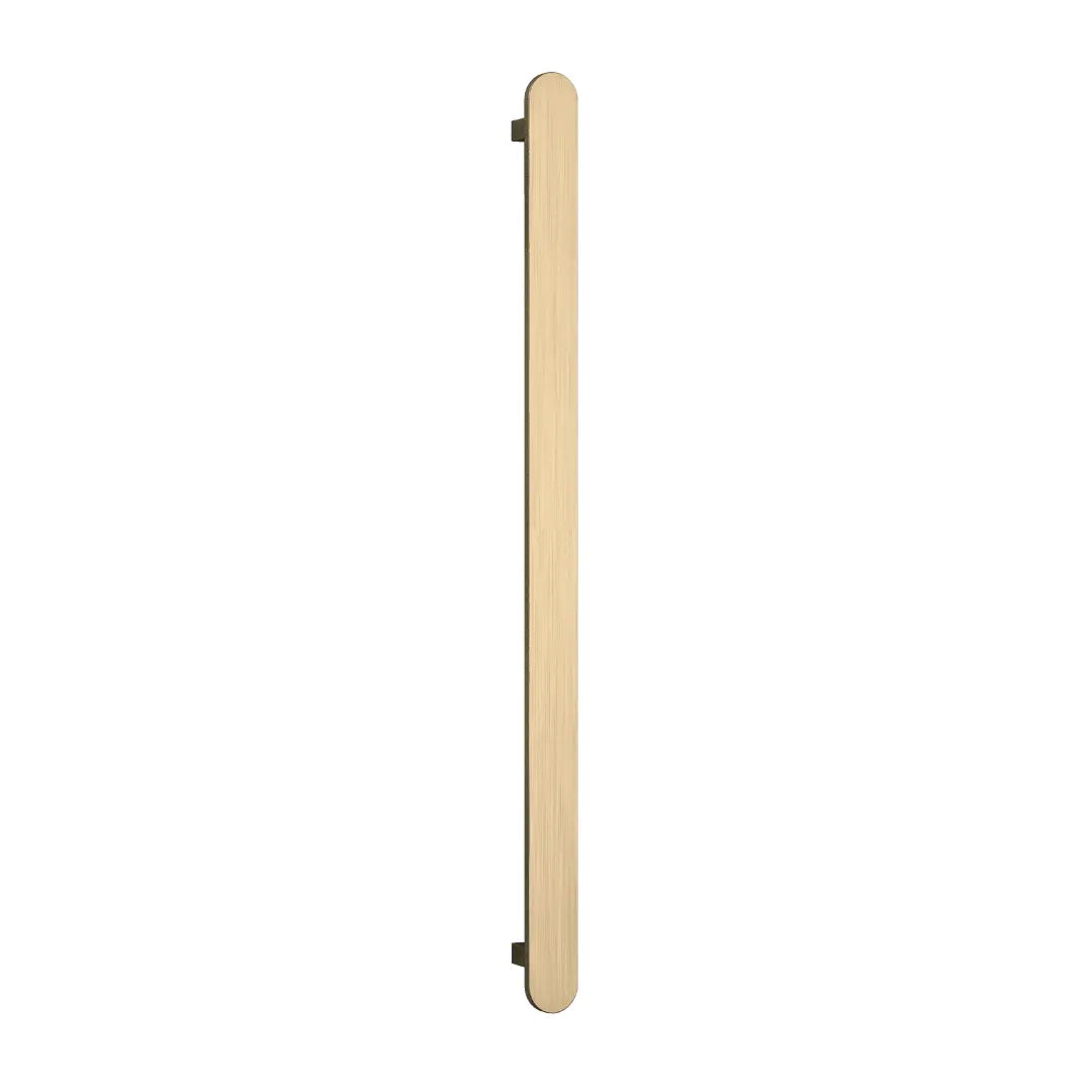 Flat Pill 12V Vertical Single Heated Towel Rail Thermogroup