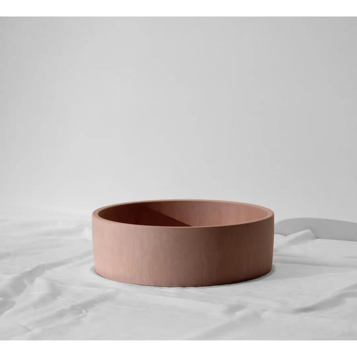Mini Orb Concrete Basin Above Counter Concrete Republic