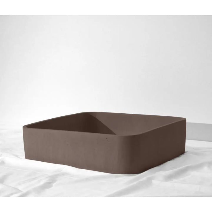 Spoola Concrete Basin Above Counter Concrete Republic
