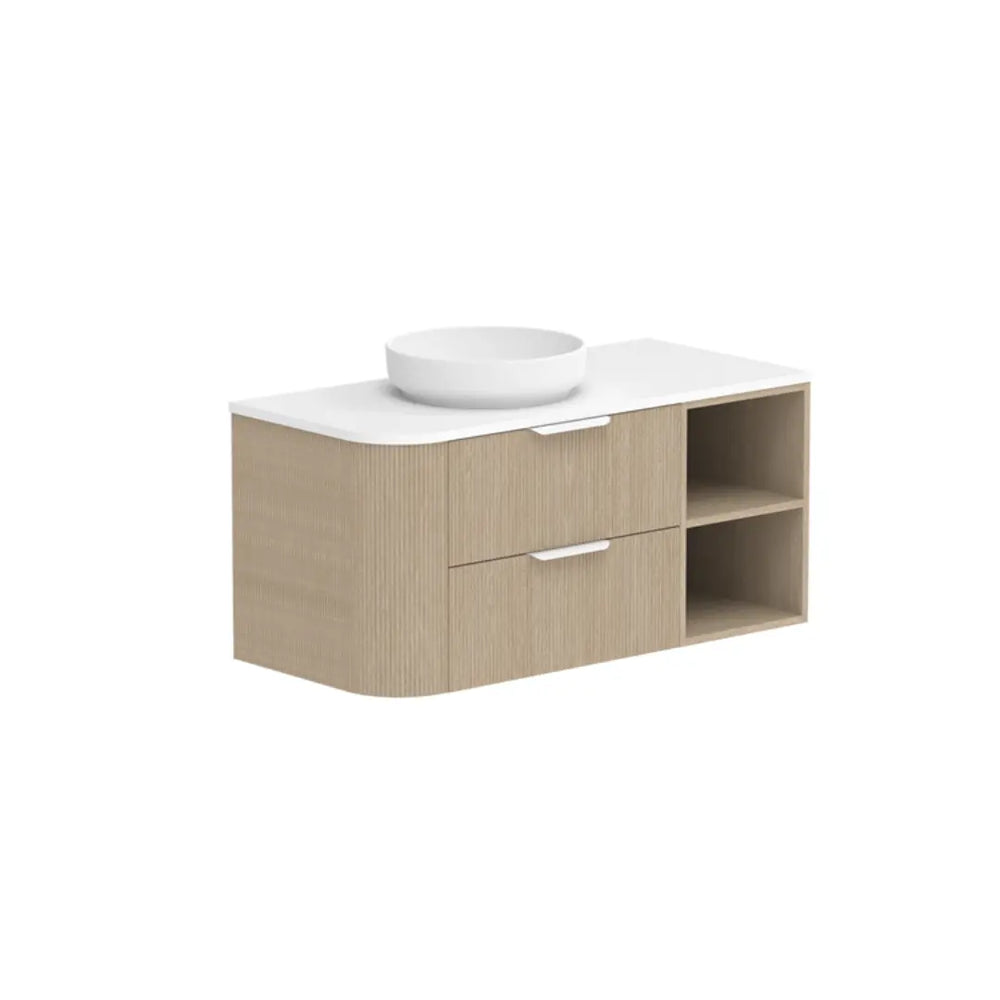 Modular Thirroul Wall Hung vanity with stone top ADP