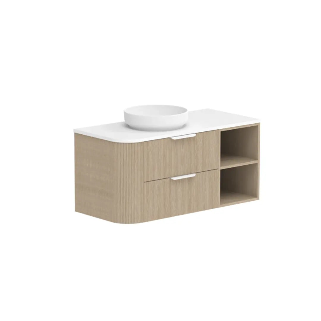 Modular Thirroul Wall Hung vanity with stone top ADP