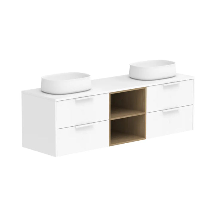 Modular Thirroul Wall Hung vanity with stone top ADP