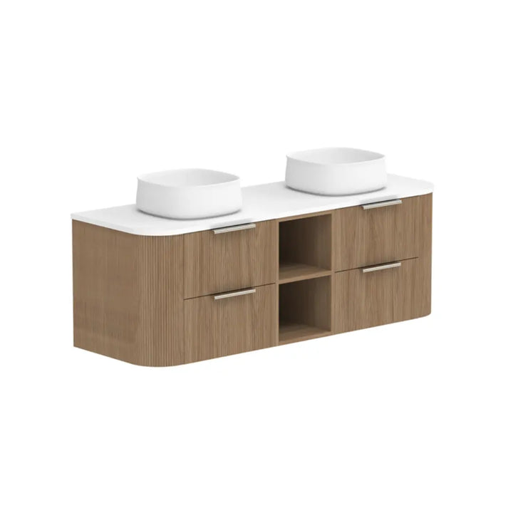 Modular Thirroul Wall Hung vanity with stone top ADP