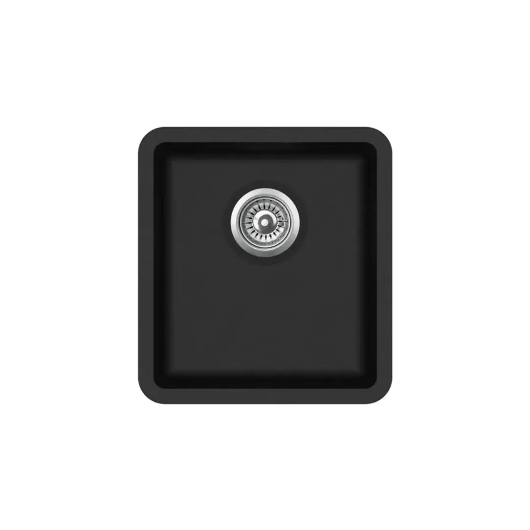 Inspire Viva Granite Sink 420x460mm Black Otti Australia