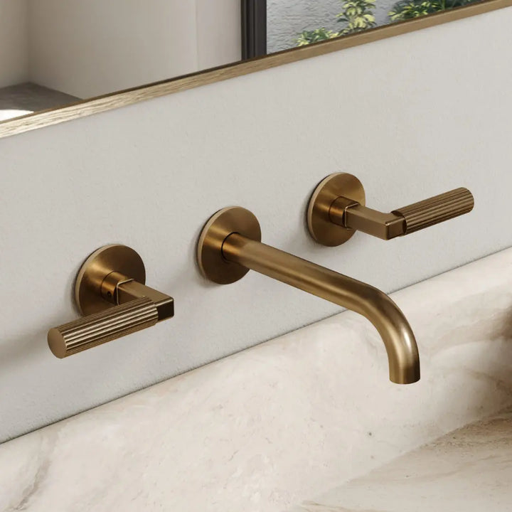 Vienna Wall Basin / Bath Set 160mm Spout Brodware