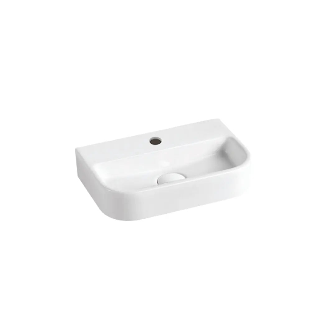 Vela Wall Hung Basin 1TH Abey