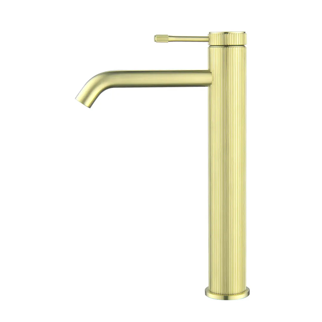 Mica Fluted Tall Basin Mixer Bella Vista