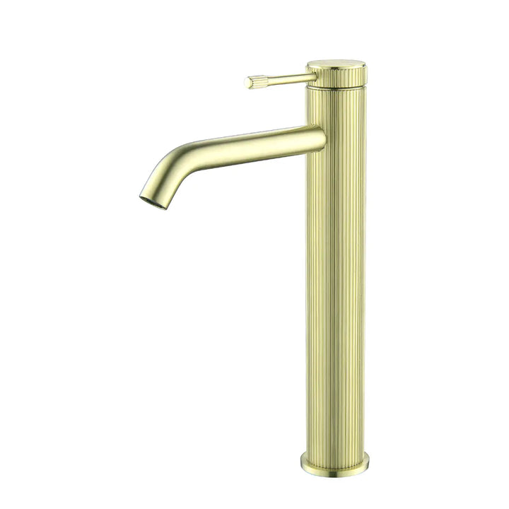 Mica Fluted Tall Basin Mixer Bella Vista