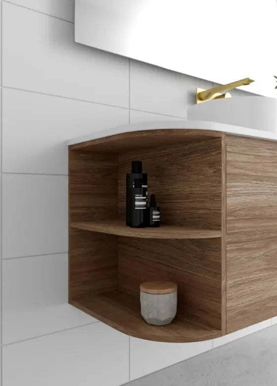 Avion Wall Hung Vanity with top and basin Marquis