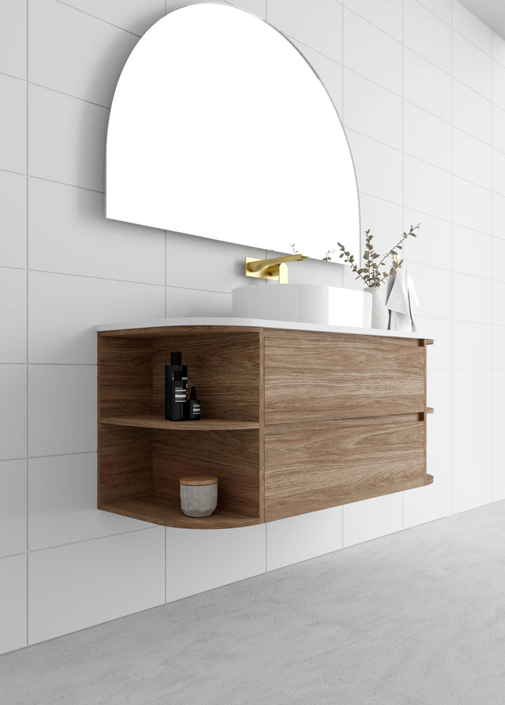 Avion Wall Hung Vanity with top and basin Marquis