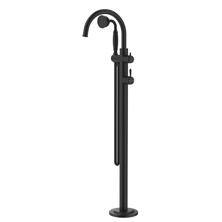 Mica Heritage Freestanding Bath Mixer with Hand Shower Bella Vista