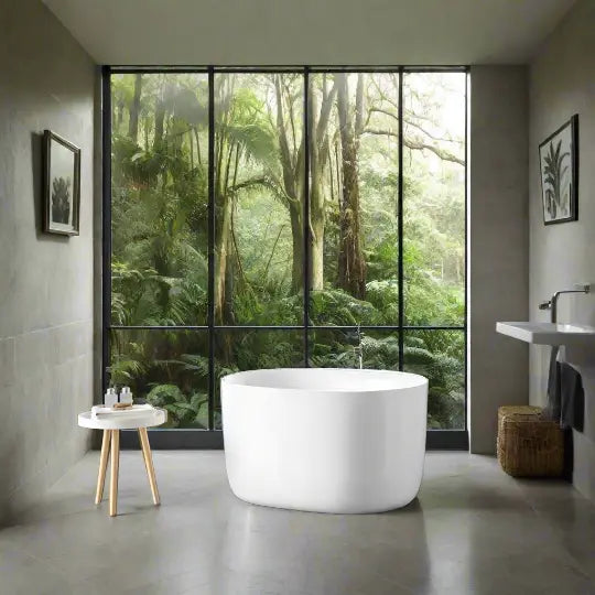 Olivia Freestanding Acrylic Bath - 900mm Ceramic Exchange