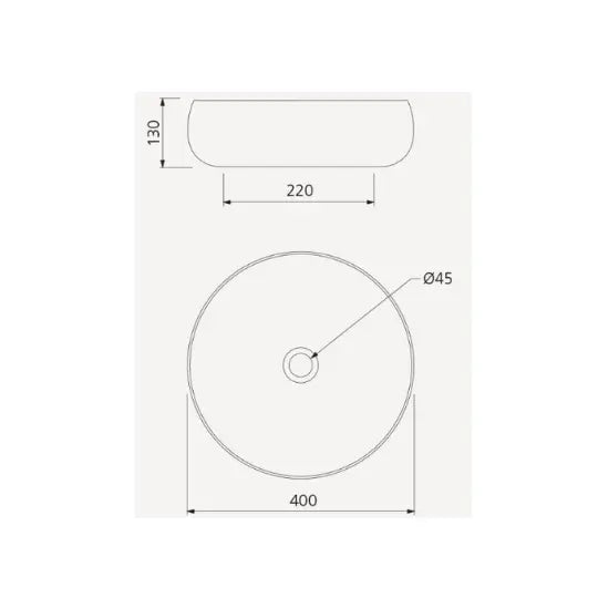 Terzofoco Brown Gold Curved Counter Top Basin Oliveri