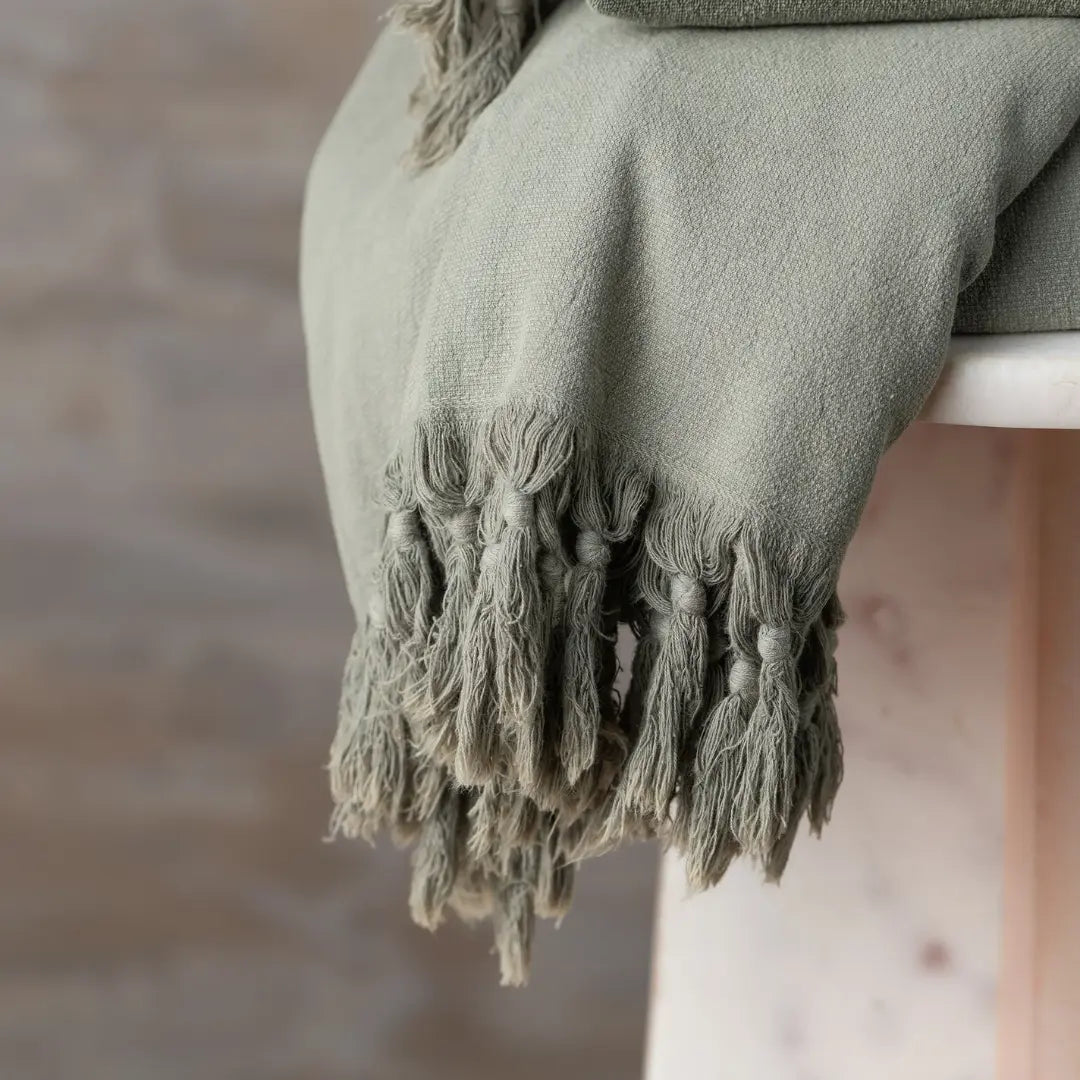 Vintage Wash Towel | Wash Olive Saardé