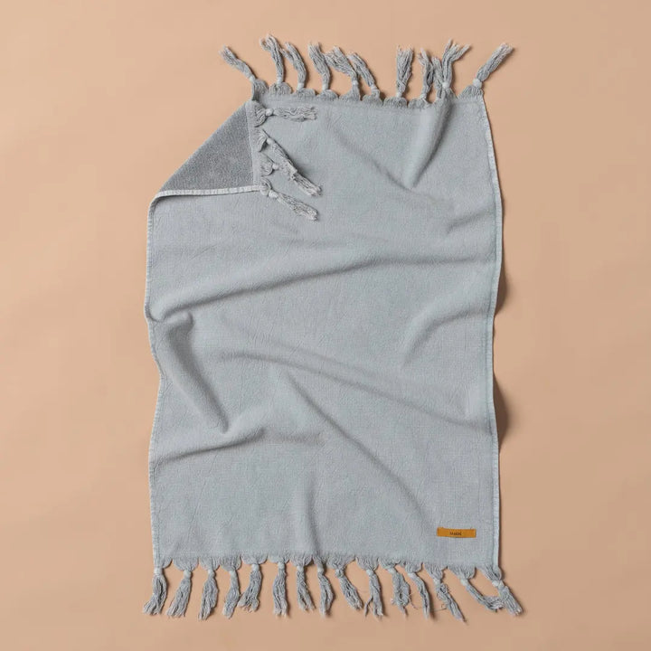 Vintage Wash Hand Towel | Pale Grey Saardé