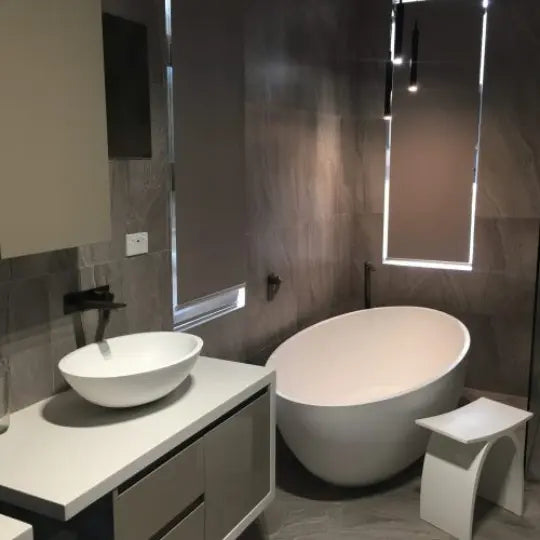 Pearl Above Counter Stone Basin - various finishes PIETRA BIANCA
