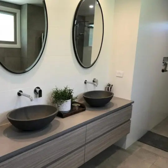 Pearl Above Counter Stone Basin - various finishes PIETRA BIANCA