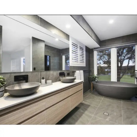 Coco 1760 x 1030mm Stone Freestanding Bath - various finishes PIETRA BIANCA