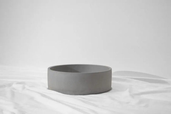 Mini Orb Concrete Basin Above Counter Concrete Republic