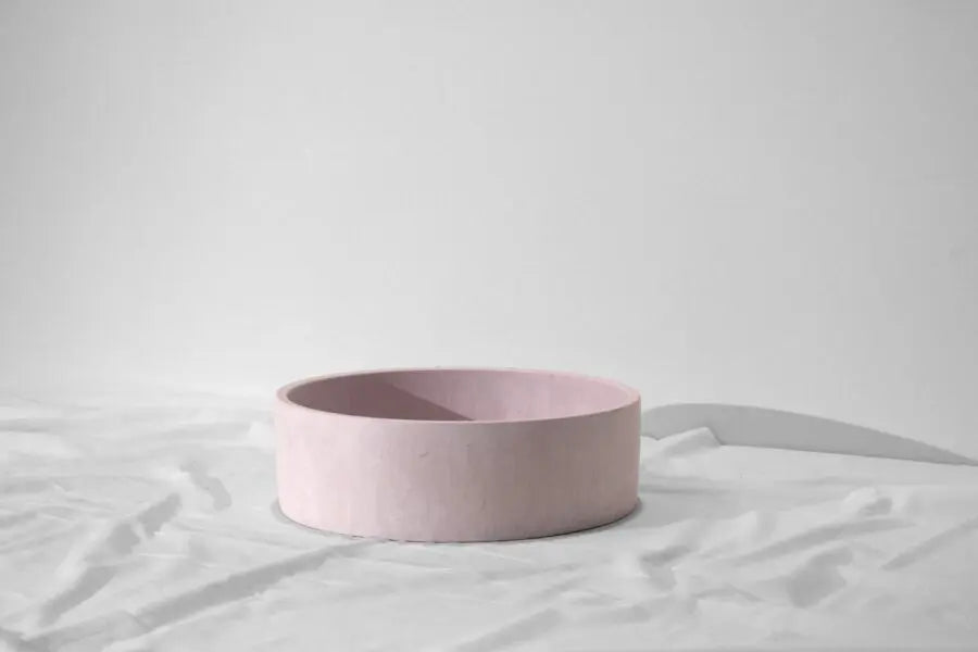 Mini Orb Concrete Basin Above Counter Concrete Republic