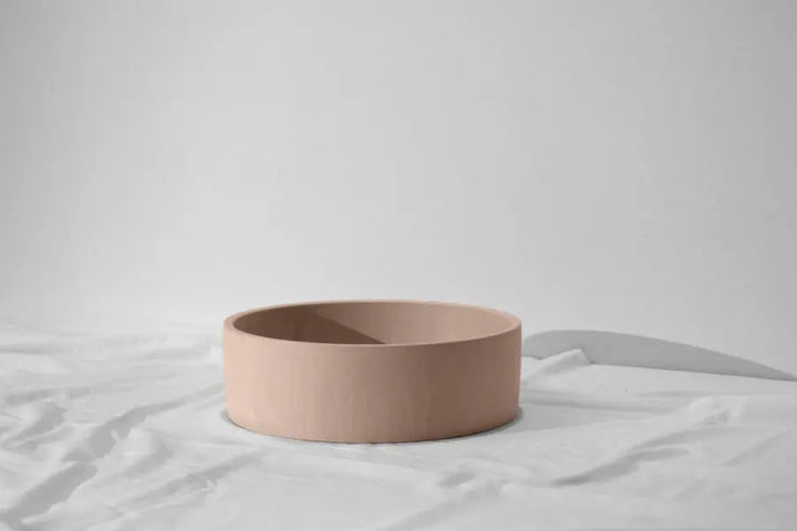 Mini Orb Concrete Basin Above Counter Concrete Republic