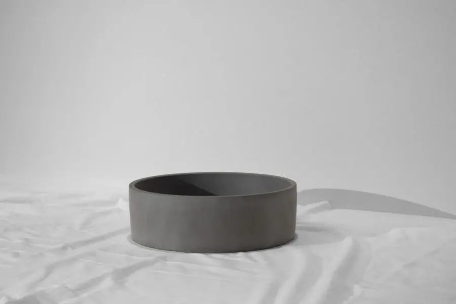 Mini Orb Concrete Basin Above Counter Concrete Republic