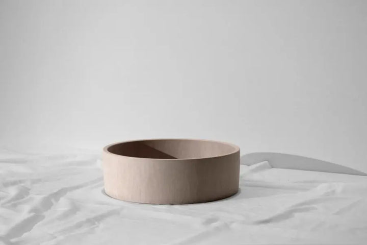 Mini Orb Concrete Basin Above Counter Concrete Republic