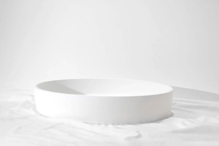 Oblong Concrete Basin Above Counter Concrete Republic