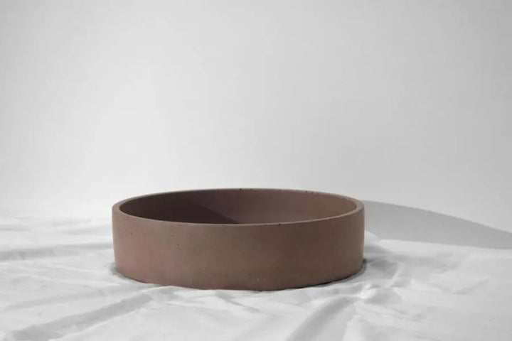 Orb Concrete Basin Above Counter Concrete Republic